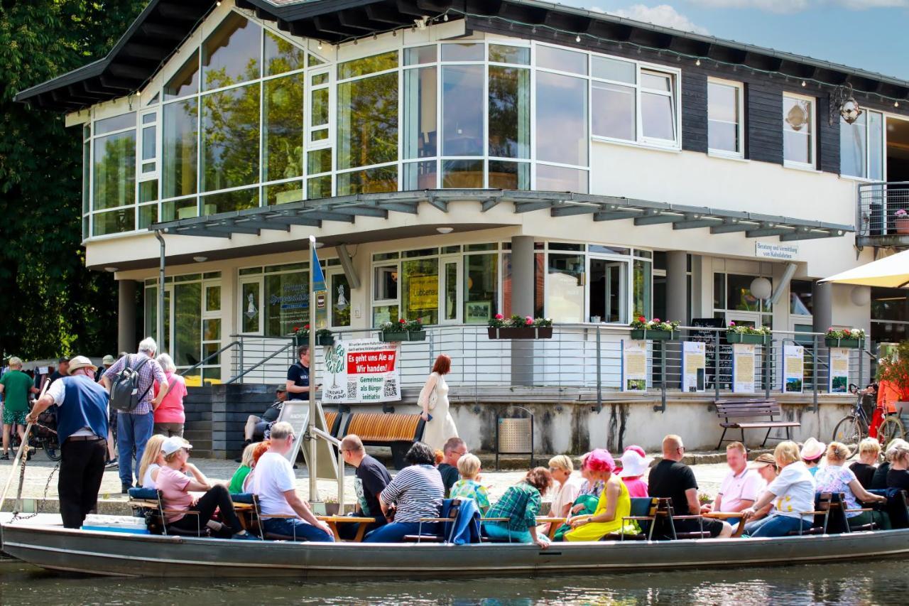 Spree. Hotel Am Hafen لوبنو المظهر الخارجي الصورة